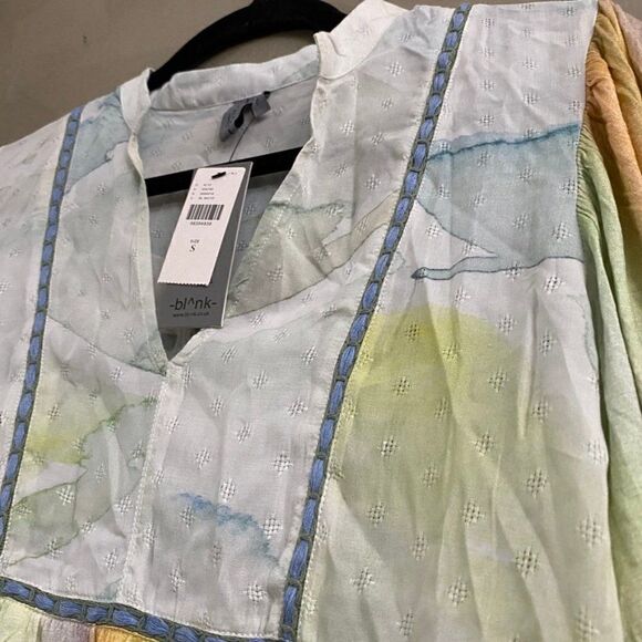 ANTHROPOLOGIE Blank Renata Tie Dyed Top - Picture 7 of 12